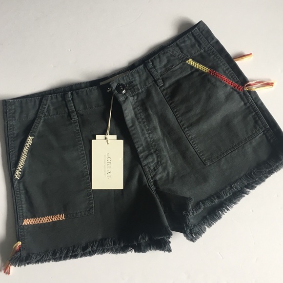 💥🆕 The Great ★ Embroidered Desert ★ Army Short ★ - Picture 7 of 8